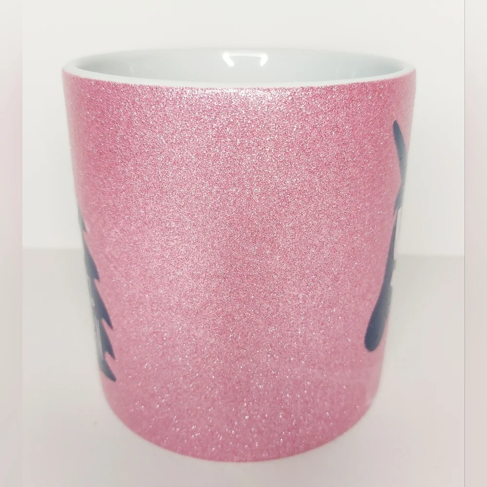 Pink‎ Shimmering Oversized 20oz Unicorn Glitter Mug